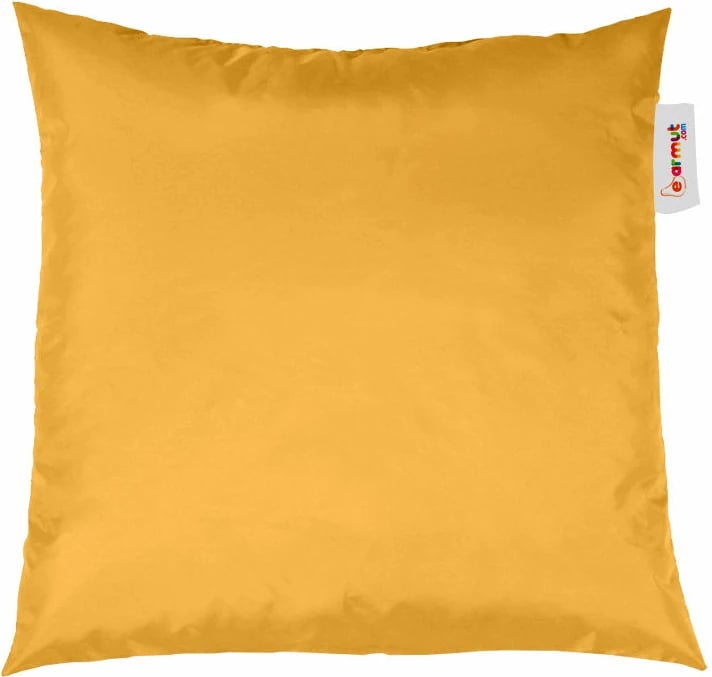 Jastëk pouf Atelier del Sofa, 40x40, ngjyrë e verdhë