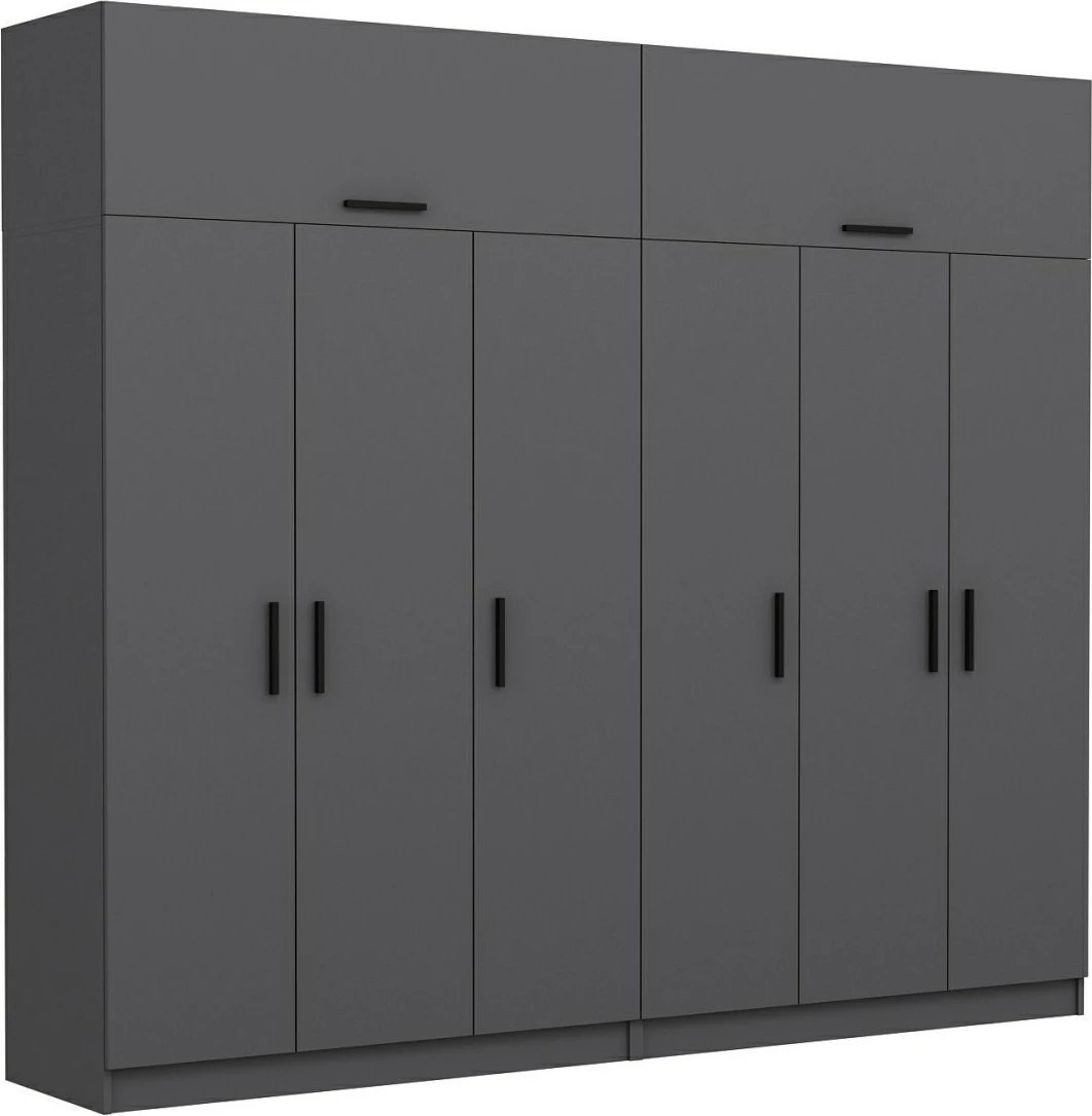 Dollap Skye Decor, ngjyrë antracit, 5267