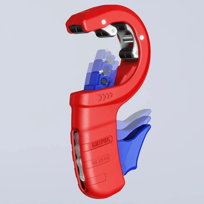 Prerës tubash manual Knipex 90 23 01 BK, Blu