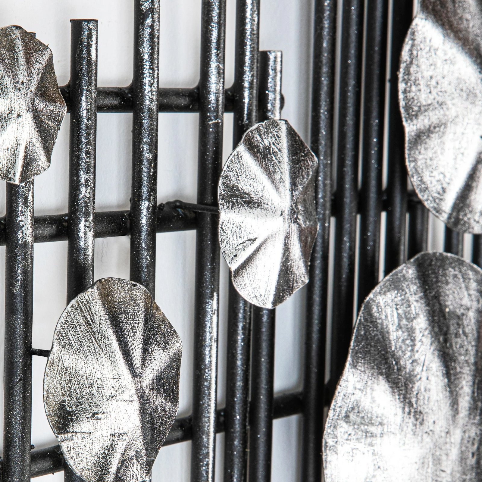 Aksesor dekorativ muri prej metali, Wallity Mihrimah 2, shumëngjyrësh, 113x7x44cm