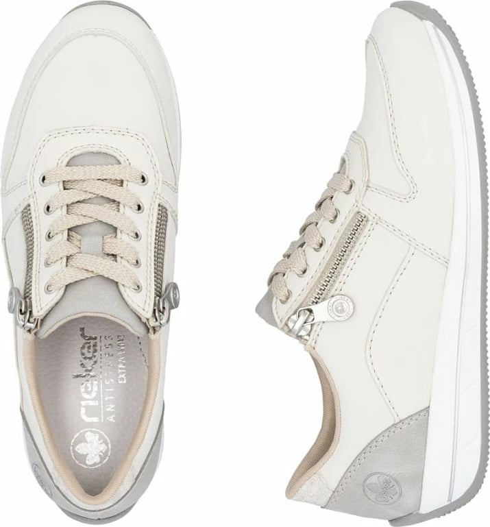 Atlete lëkure për femra Rieker, krem