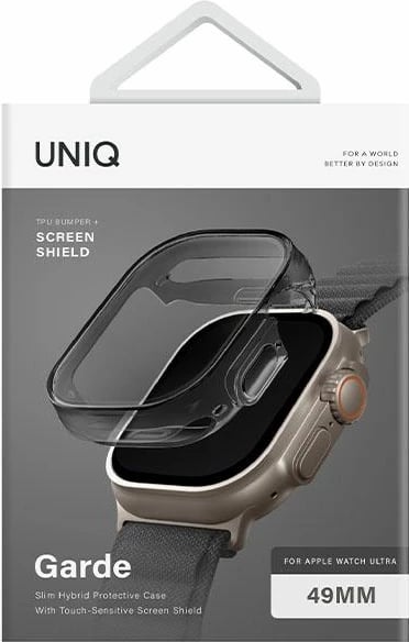 Mbështjellës UNIQ Garde për Apple Watch Ultra 49 mm, Gri