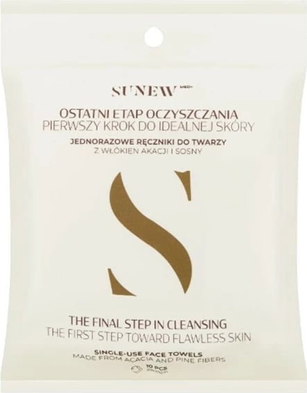 Peshqirë fytyre të disponueshëm SunewMed+ për femra, 10 copë