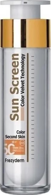 Krem për diell me ngjyrë Frezyderm Sun Screen Color Velvet Face Water Resistant SPF50+, 50ml