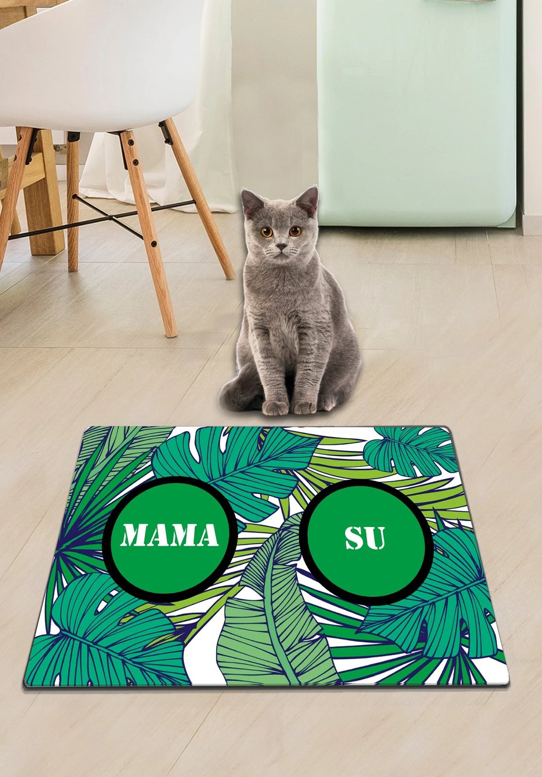 Tapet për rërë maceje, Paws & Whiskers, Kungo, shumëngjyrësh, 40x60cm