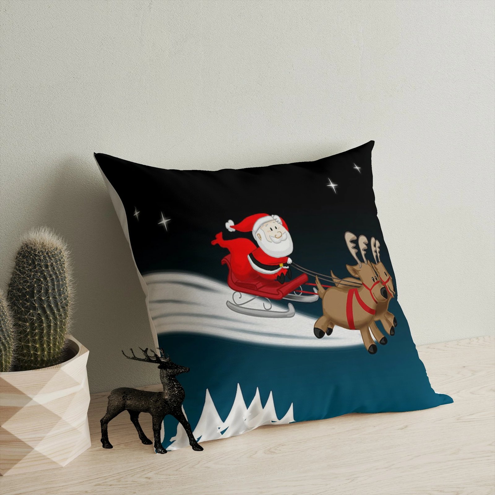 Jastëk dekorativ Aberto Design, YY202311, shumëngjyrësh, 43x43cm