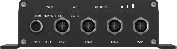 Router TELTONIKA ATRM50 5G 4x Gigabit Ethernet M12 dual SIM eSIM GNSS 9-50V IP30 i zi