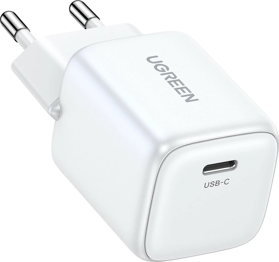 Karikues Ugreen 15324, 20W, Power Delivery 3.0, Quick Charge 4, USB Type-C, bardhë