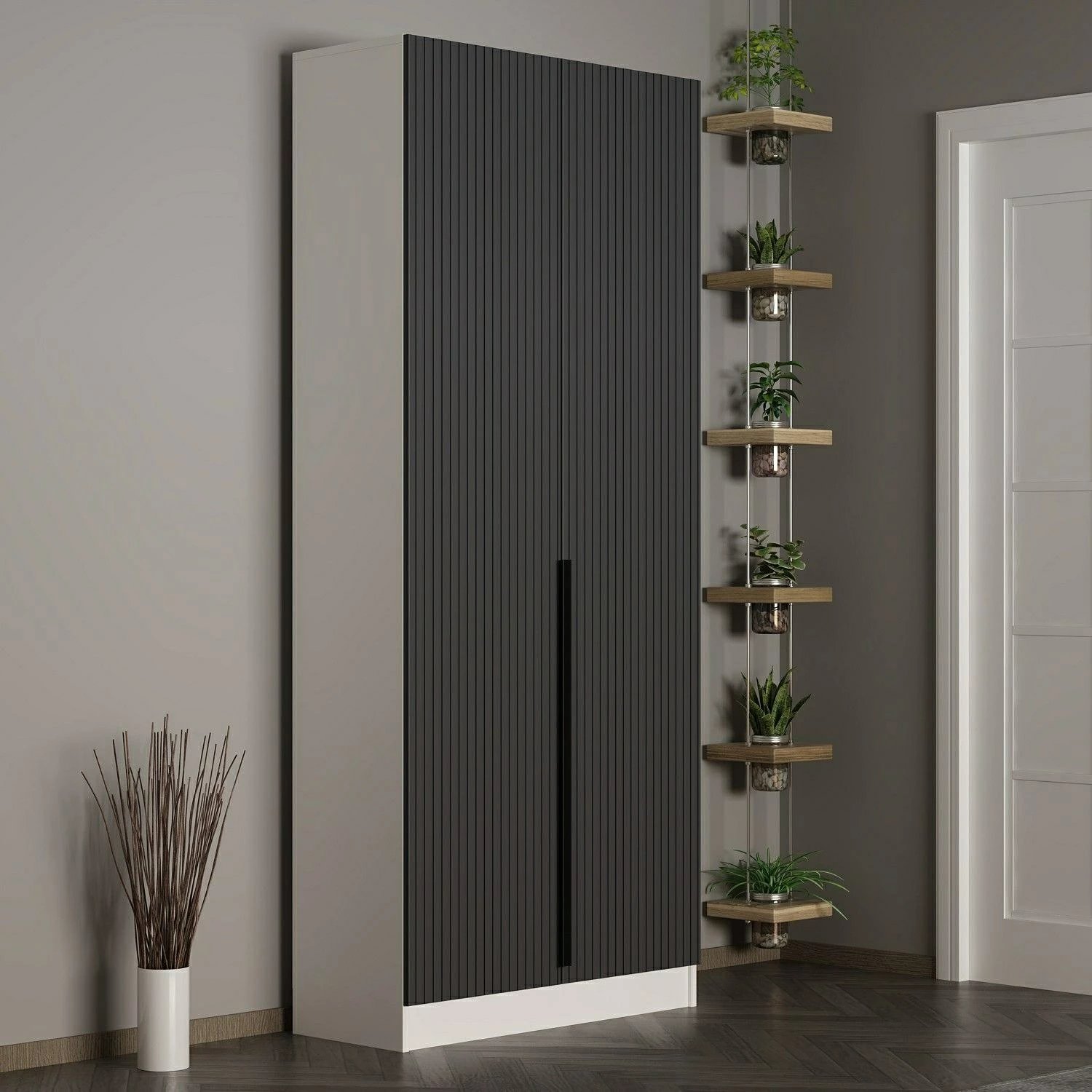 Stendë për korridor Skye Decor, ngjyrë antracit, Noah - 8264