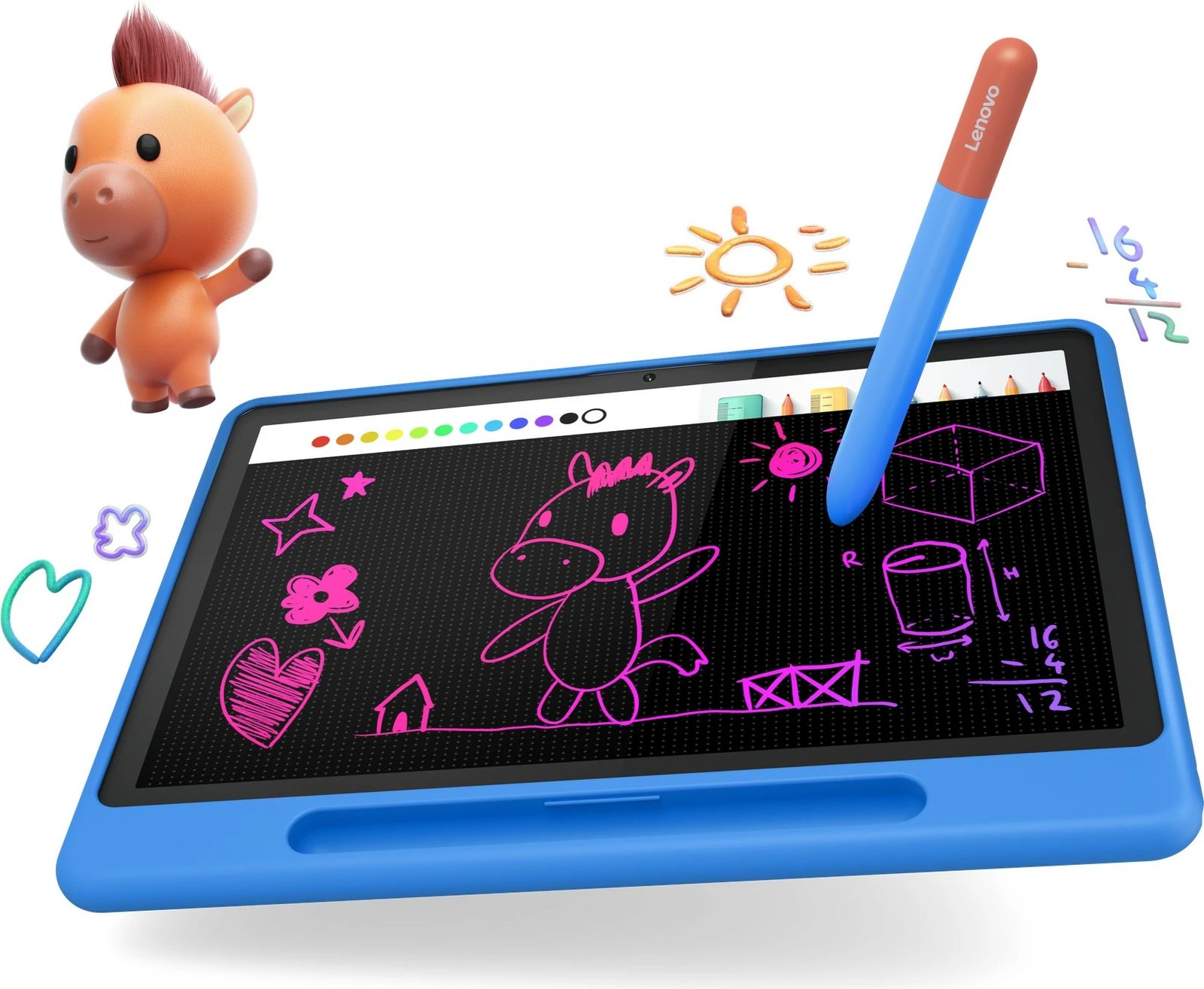 Tablet Lenovo Tab 2025 64GB me mbështjellës edhe stylus, e zezë Tablet Lenovo Tab 2025 64GB me mbështjellës edhe stylus, e zezë