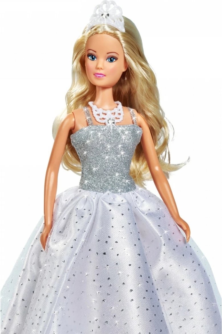 Kukull Steffi Love White Dream, 29 cm, me fustan të bardhë dhe aksesorë