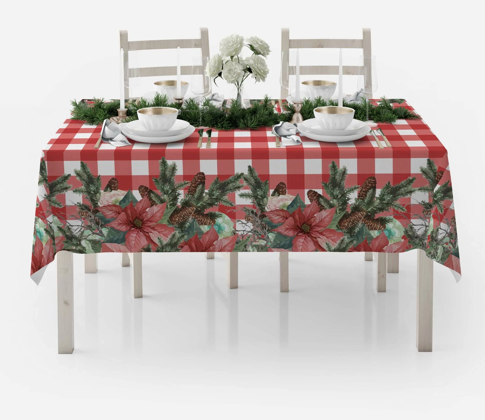 Mbulesë tavoline Hermia Concept, shumëngjyrëshe, HM-Tblnwy26-1, 140x220 cm