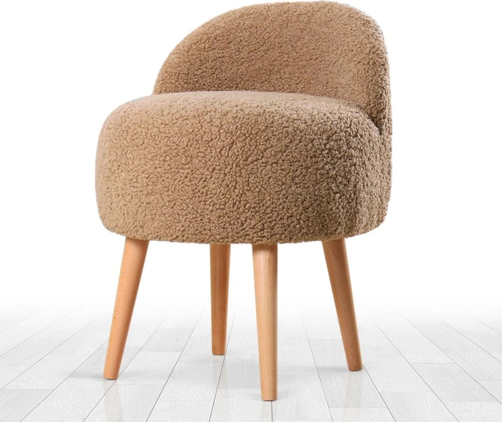 Puf Atelier del Sofa, Rufmee, ngjyrë kafe