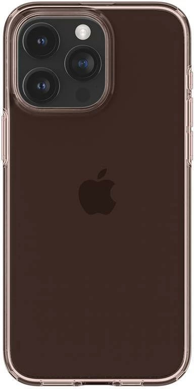 Mbështjellës Spigen Crystal Flex për iPhone 15 Pro Max, Rozë/Transparent