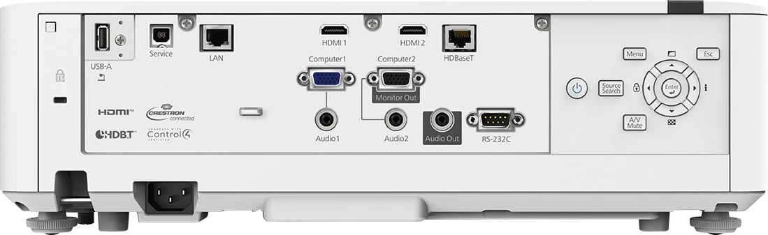 Projektor Epson EB-L520U, Laser 3-LCD, 5200 lumen, WUXGA, i bardhë