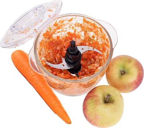 Grirës kuzhine, Adler AD 4082, tas qelqi 1.2L, 4 tehe inoksi, 2 shpejtësi, 300W