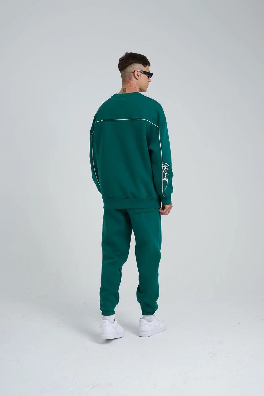 Trenerka unisex Machinist, të gjelbërta