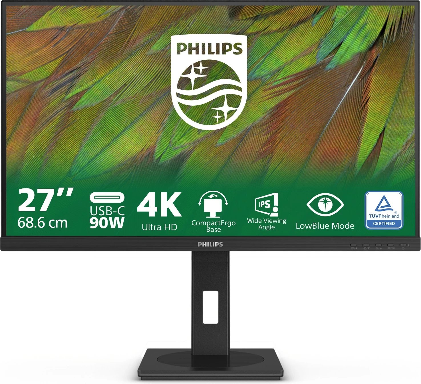 Monitor Philips 27B1U3900, 27 inç, 4K UHD, 2xHDMI+DP+USB-C, i zi