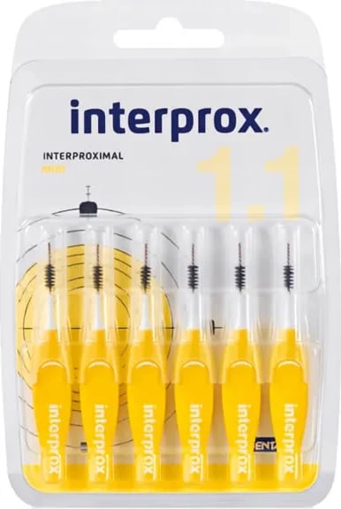 Brusha interdentale mini Interprox 1.1, 6 copë, unisex