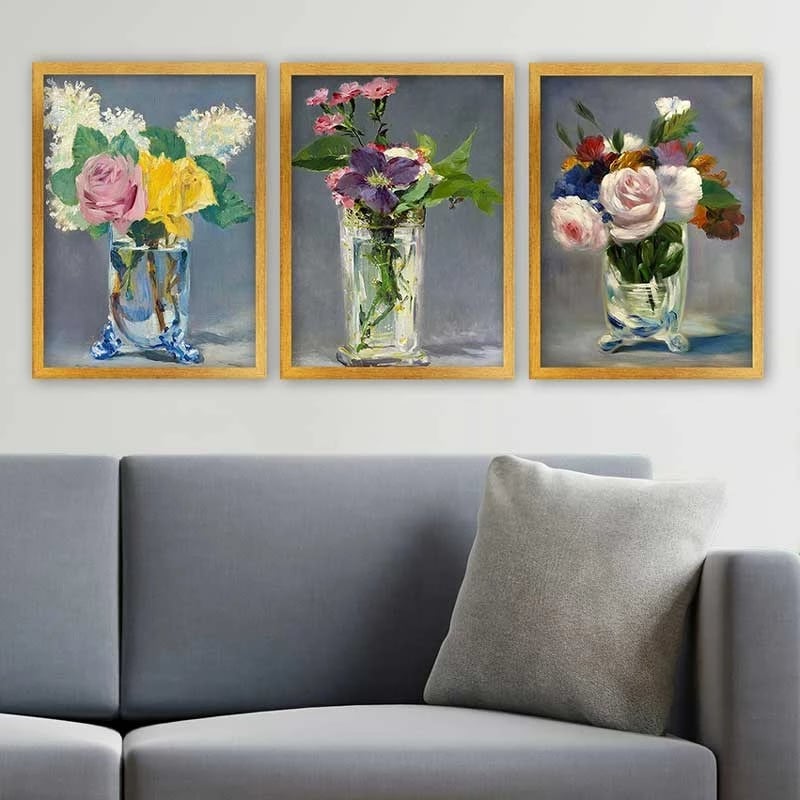 Pikturë dekorative me kornizë (3 copë), Wallity, 3AC_UN7124565_3545