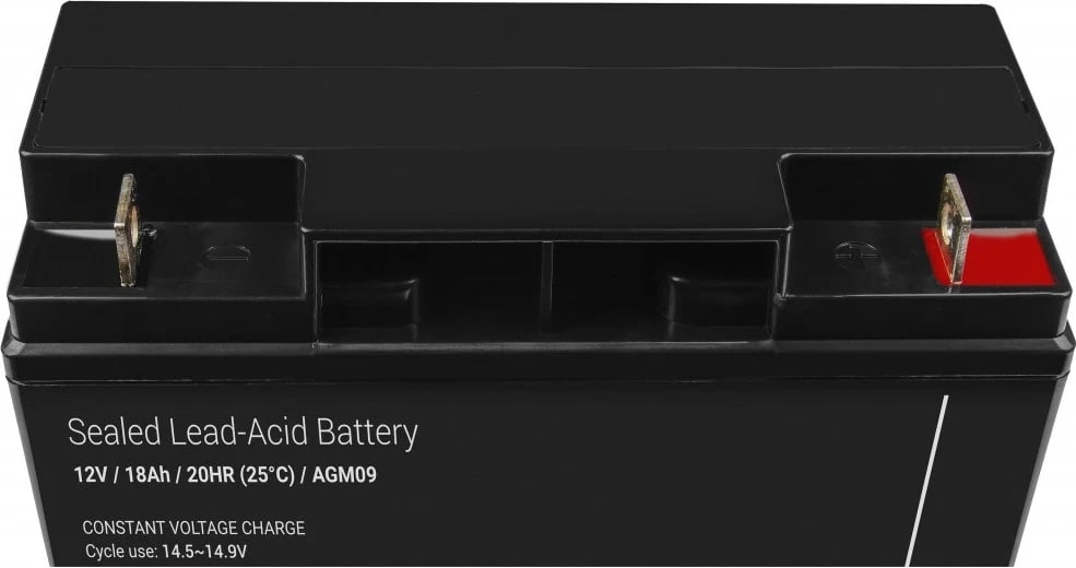 Bateria për modele RC Green Cell AGM09, 12V, e zezë Bateria për modele RC Green Cell AGM09, 12V, e zezë