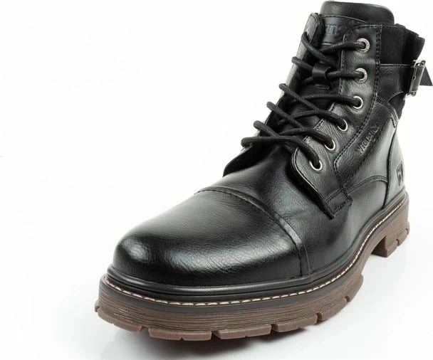 Çizme meshkuj Wrangler, të zeza