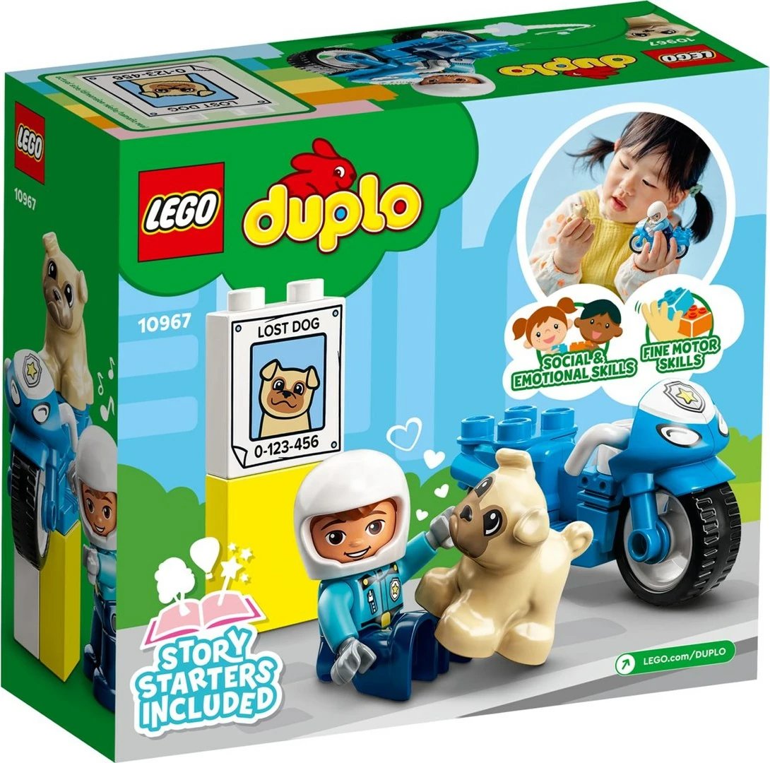 Lodër për fëmijë, LEGO Duplo, motoçikletë