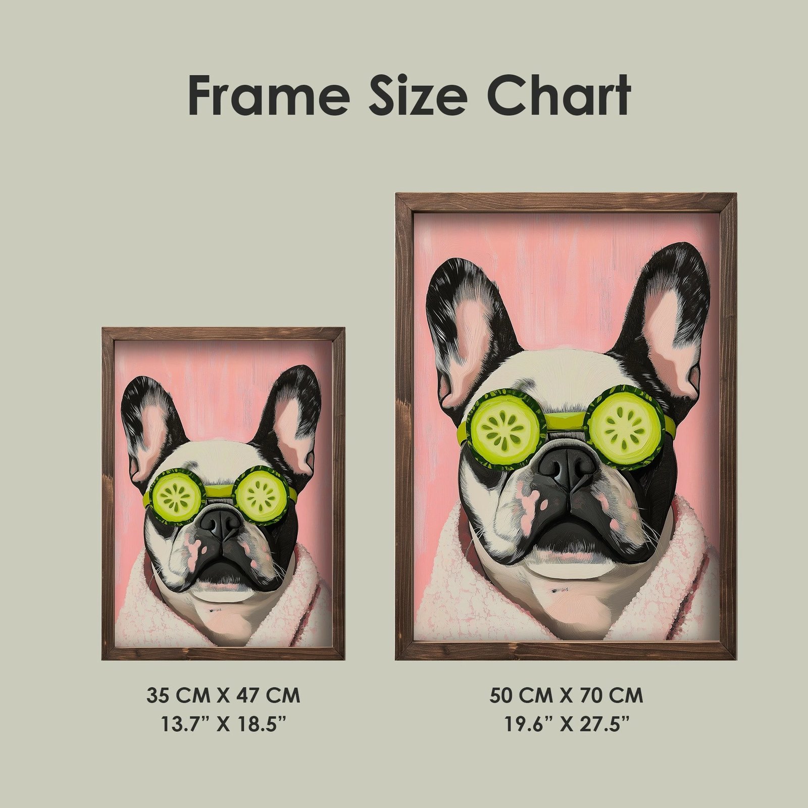 Pikturë dekorative me kornizë MDF, Wallity, TUN021-XL, shumëngjyrëshe, 50x70x3.5cm