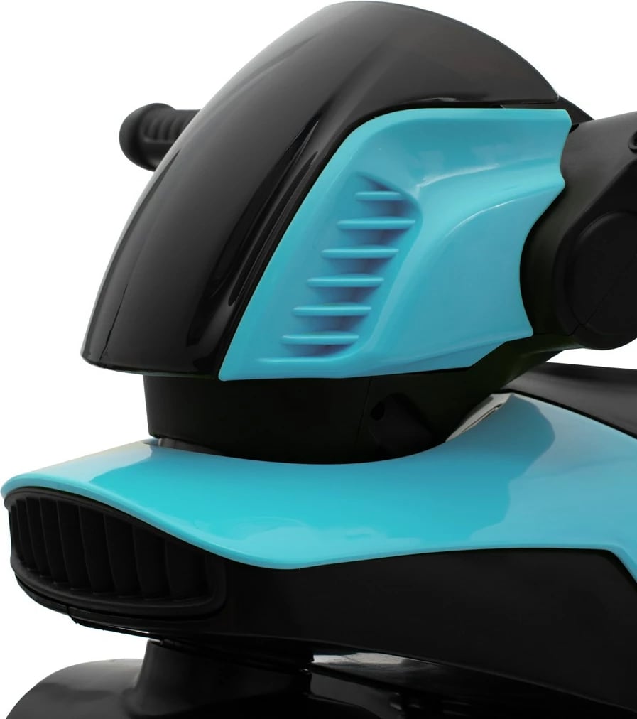 Moto elektrike për fëmijë, Baby Mix, POLICE, 6V 7Ah, 2x6V/24W, USB/MP3, LED, 2-4 km/h, 3-7 vjeç, blu