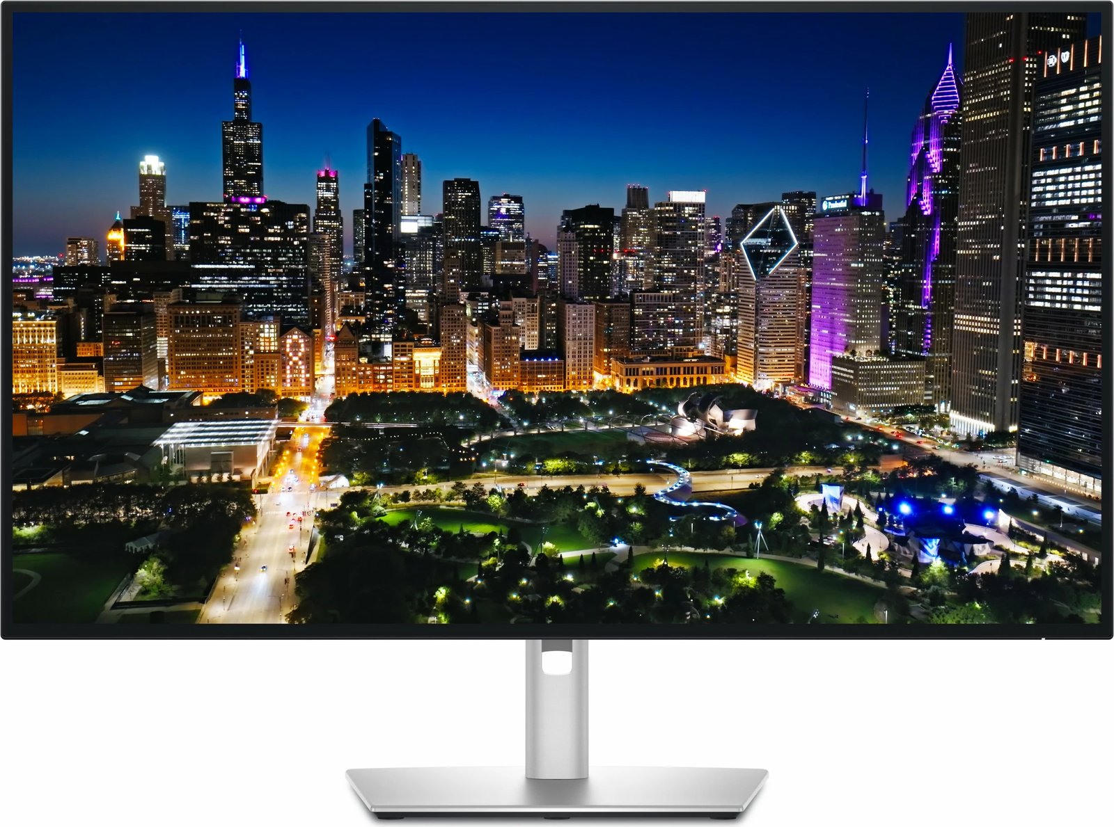 Monitor DELL UltraSharp U3225QE 31.5 inç 4K, i zi/argjendtë