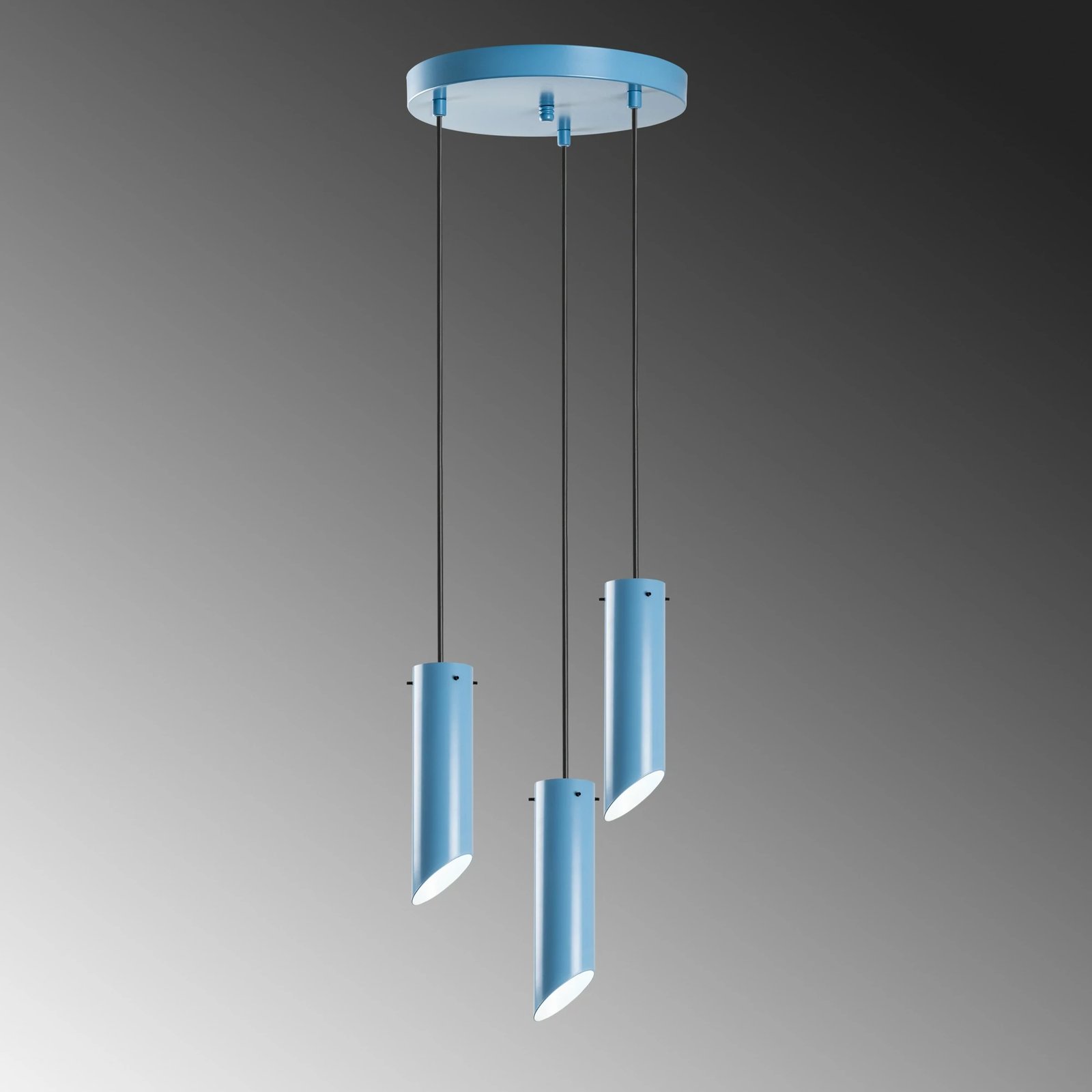 Llambë tavani Opviq, Kesik - 6916, ngjyrë kaltër e çelët