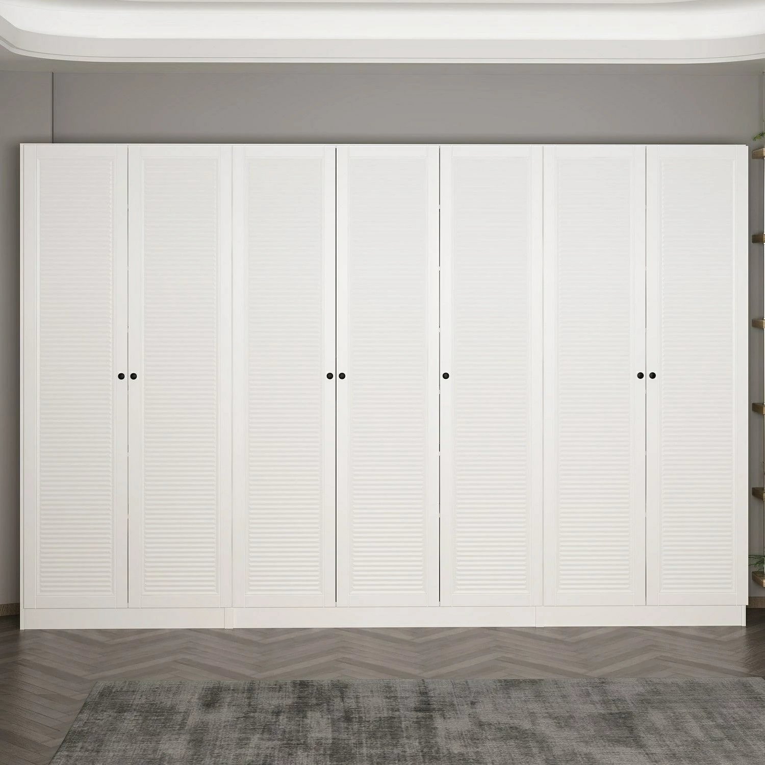 Stendë korridori Skye Decor, Noah, e bardhë, 315x210x35cm