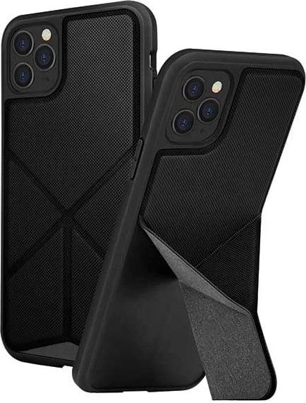 Mbështjellës UNIQ Transforma për iPhone 11 Pro Max, zi