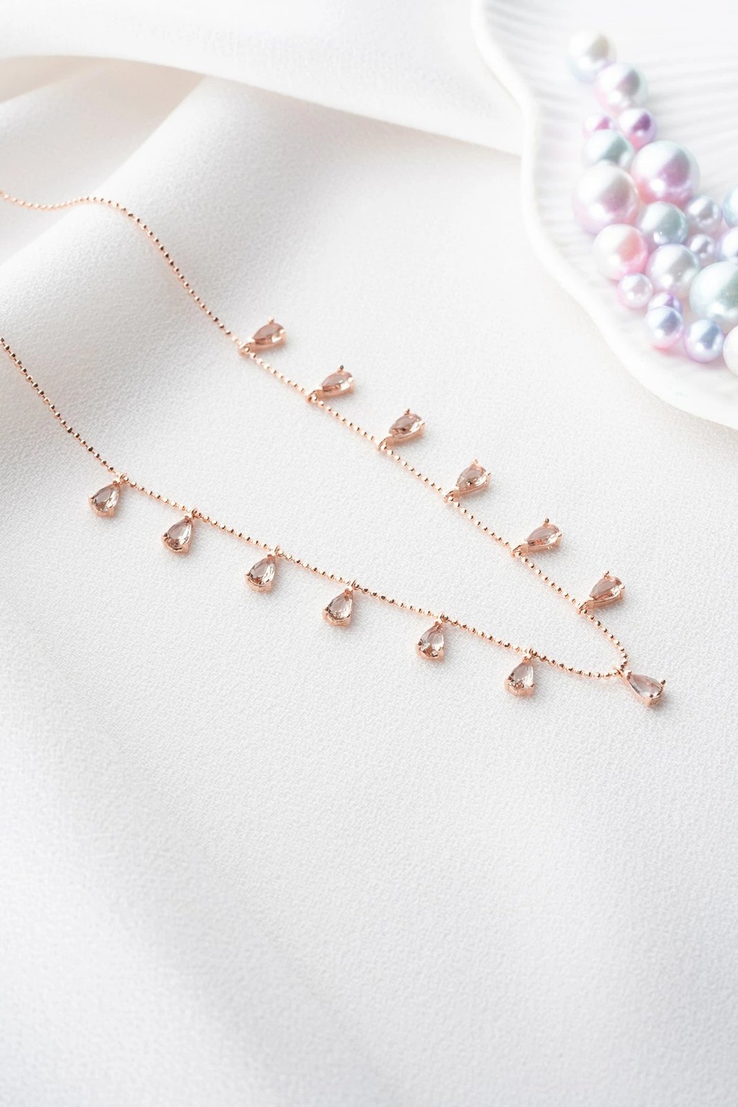 Qafore argjendi Jumeon, ngjyrë rozë ari dhe vjollcë, NRZ1090