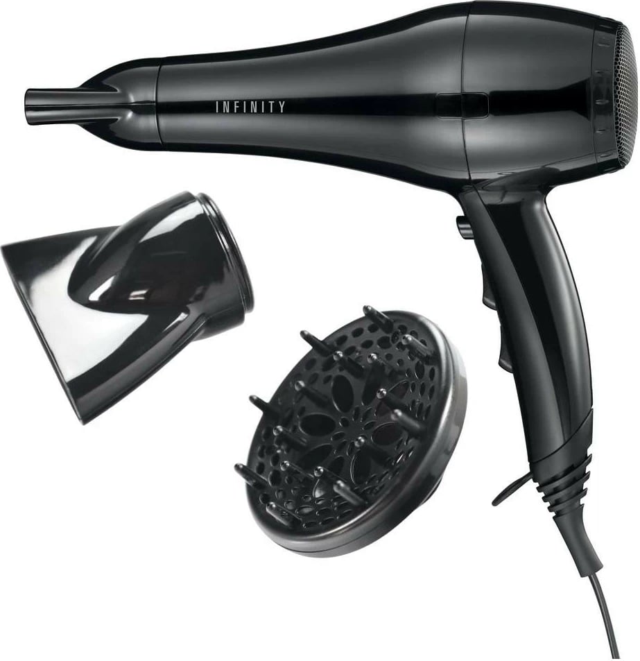 Tharëse flokësh Melissa 16640152, 2000W, e zezë