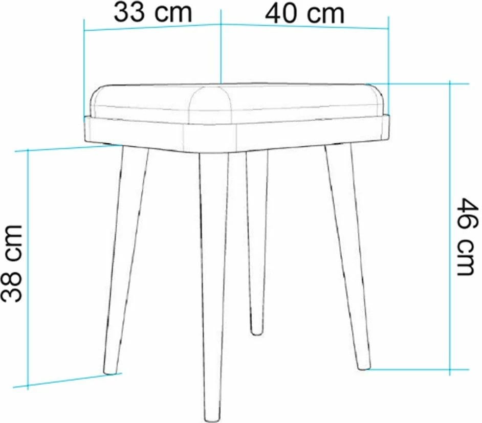 Set tavoline me karrige, zgjatshme, 5 pjesë, Skye Decor, Vina Mini 05 1048, ngjyrë lis, blu e errët