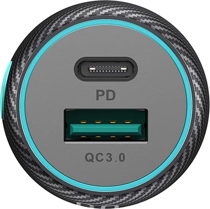 Karikues veture Joyroom JR-CCN01, 60W, 2 porta USB-C/USB-A, i zi