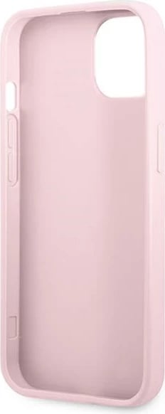 Mbështjellës Guess GUHCP13SPSASBPU për iPhone 13 mini, Saffiano, vjollcë