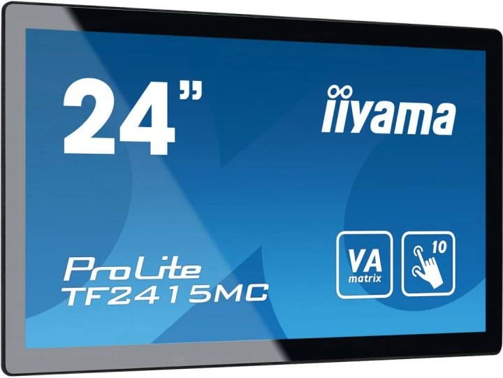 Monitor me prekje, iiyama ProLite TF2415MC-B2 24" PCAP VA, IP65 front, Black