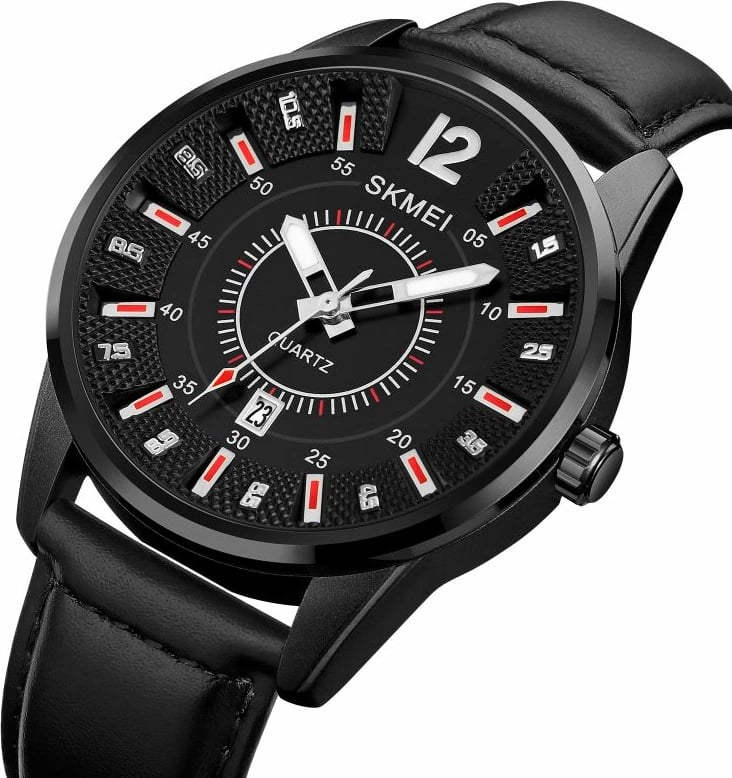 Orë dore për meshkuj Skmei, e zezë