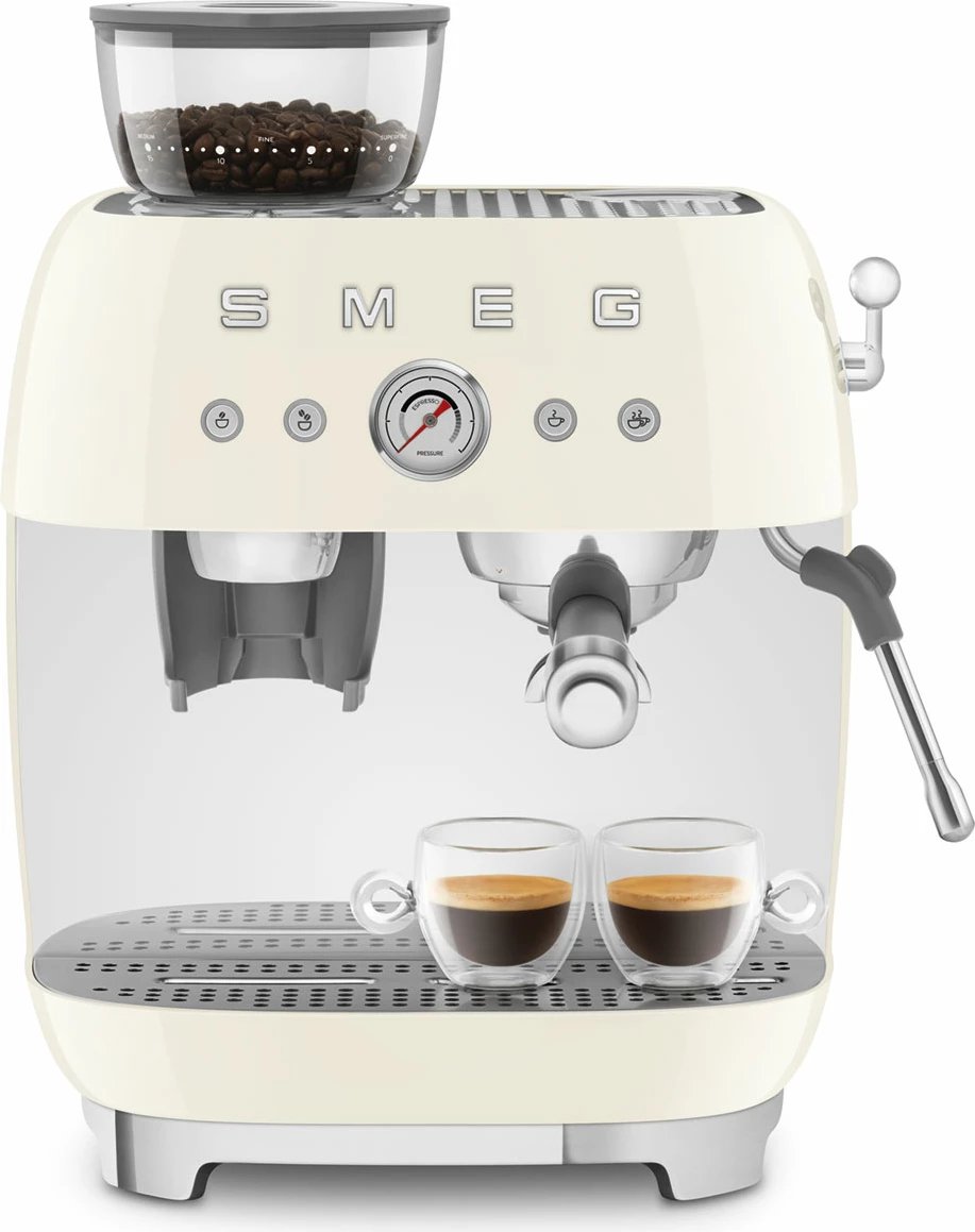 Aparat i kafes espresso SMEG EGF03BLEU, bezhë