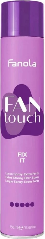 Llak për flokë për femra Fanola FanTouch Fix It Very Strong, 750ml