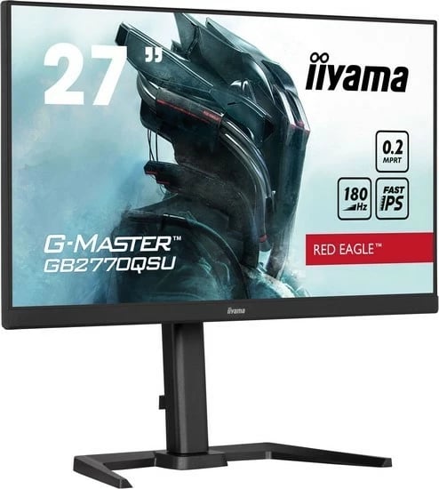 Monitor iiyama G-Master GB2770QSU-B6, 27'', Fast IPS, 180Hz, i zi