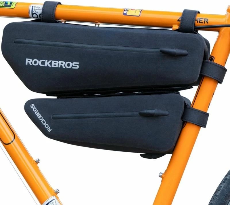 Çantë kornize për biçikletë Rockbros, e zezë
