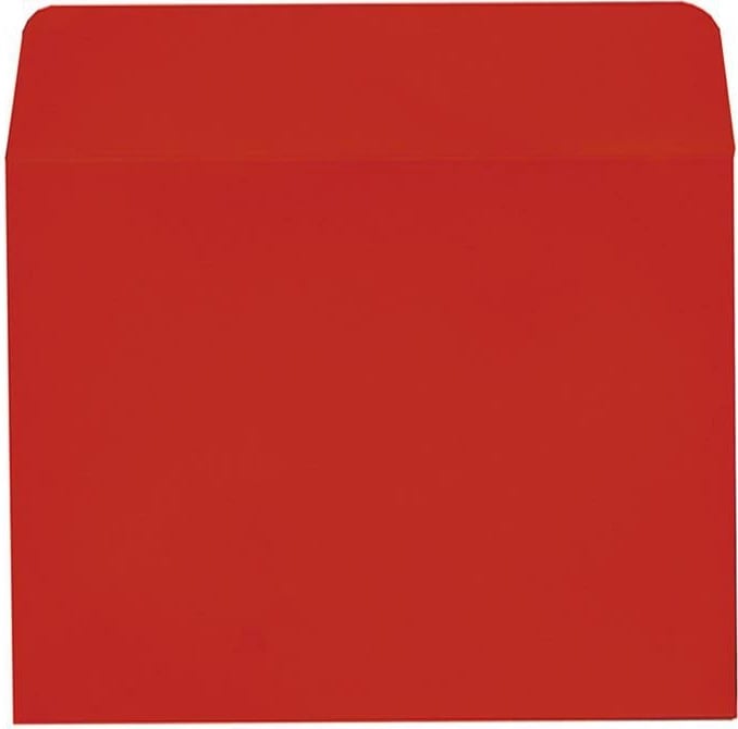 Zarf luksoz NEXT 200g, 17x17cm, 20 copë, Kuq