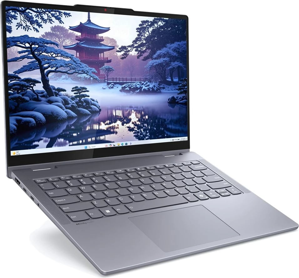 Laptop Lenovo IdeaPad 5 2-in-1 14IRH9, Intel Core i5-13420H, 16GB RAM, 512GB SSD, 14" OLED Touch, Luna Grey