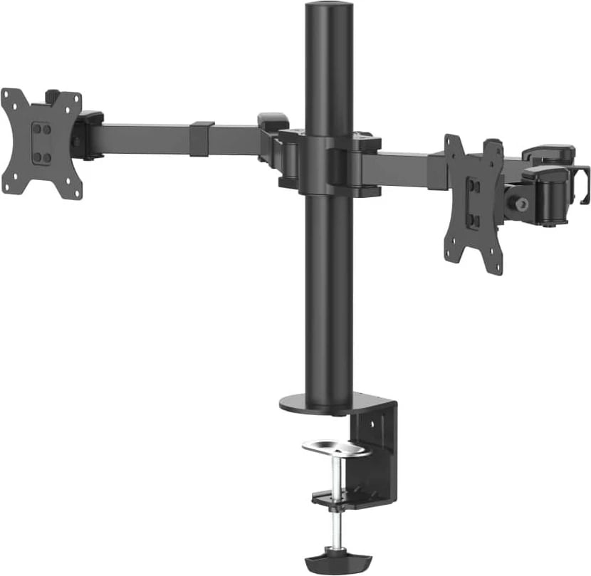 Mbajtës monitori tavoline Hama 118494, 2 krahë, 13-35 inç, i zi