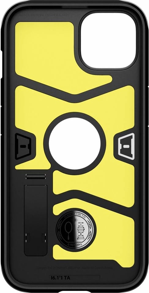 Mbështjellës Spigen Tough Armor për iPhone 13, i zi