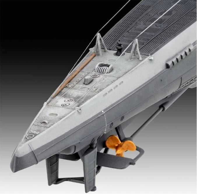 Model plastik nënujëse, Revell 05167 Type IX C/40 U190 1:144, 116 pjesë, gjatësi 53.1 cm