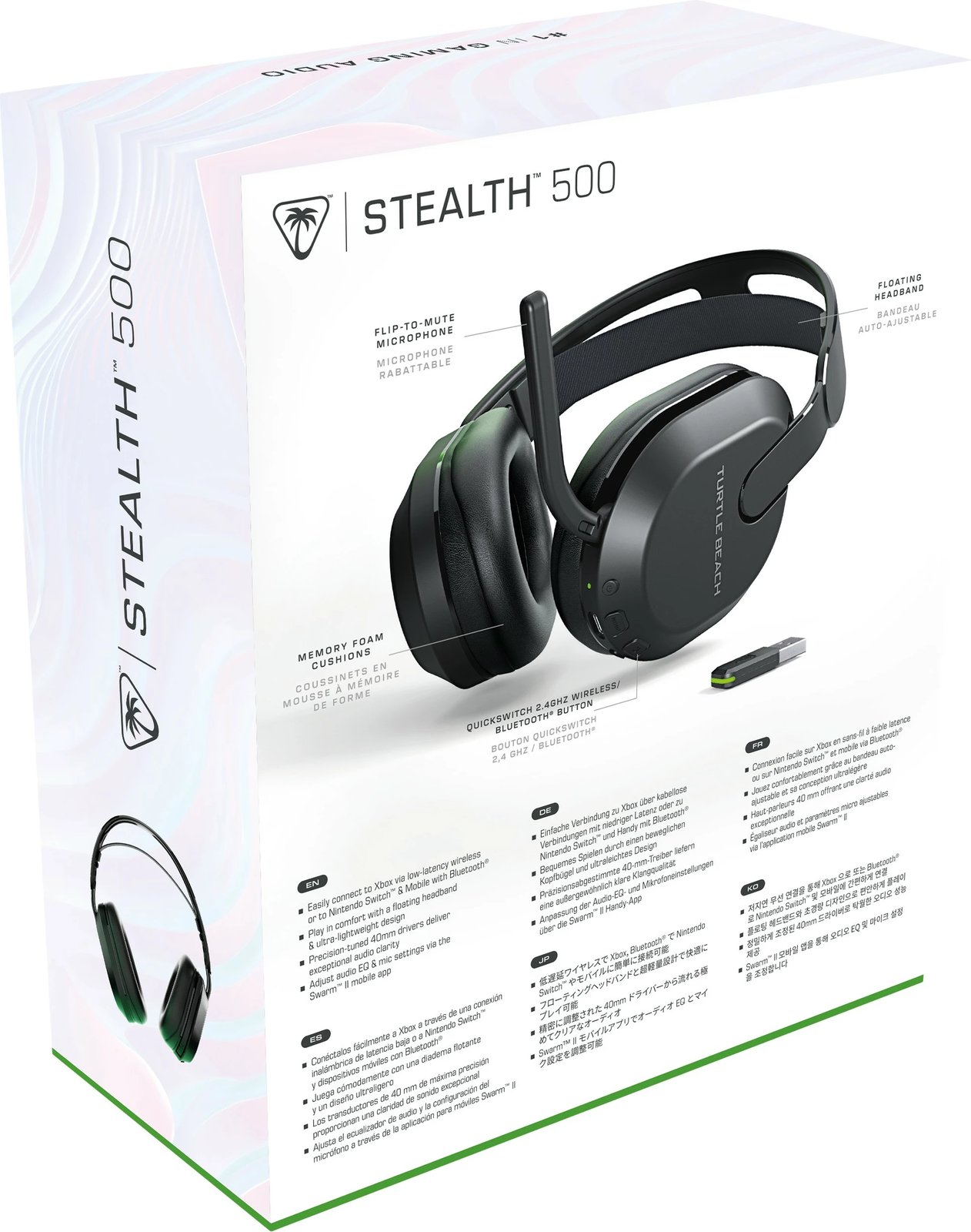 Kufje gaming Turtle Beach Stealth 500 wireless, për Xbox, 40 orë bateri, e zezë
